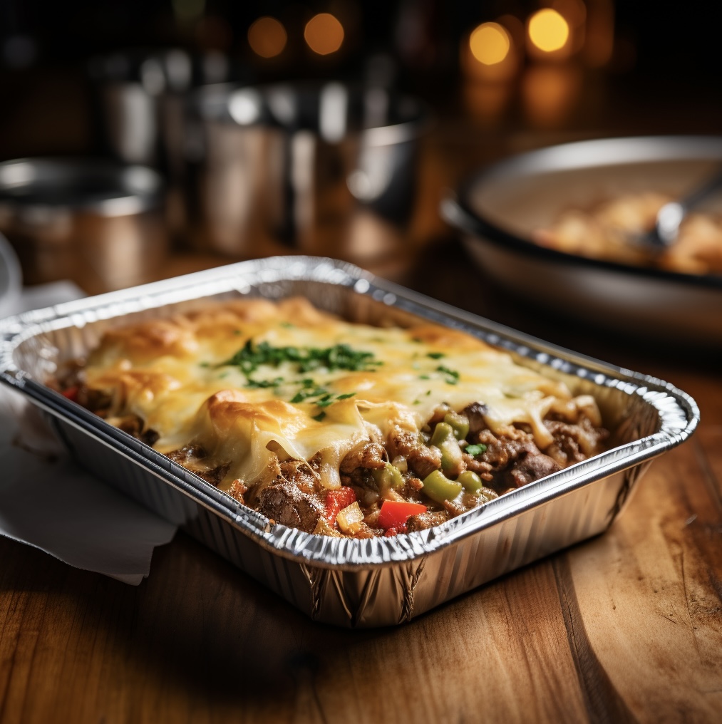 Cheesesteak pot pie