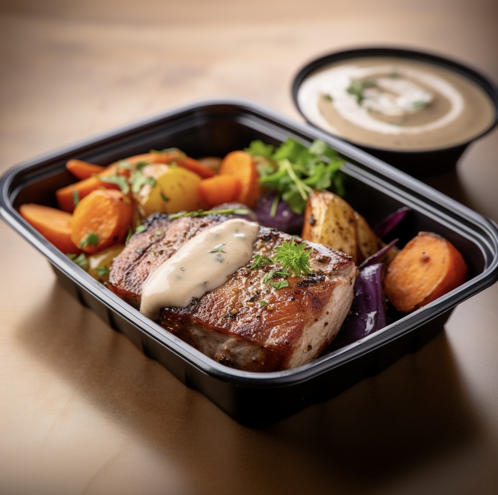 Herbed Dijon Pork Chop