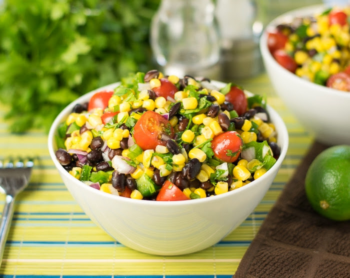 Quart of Black Bean and Corn Salad